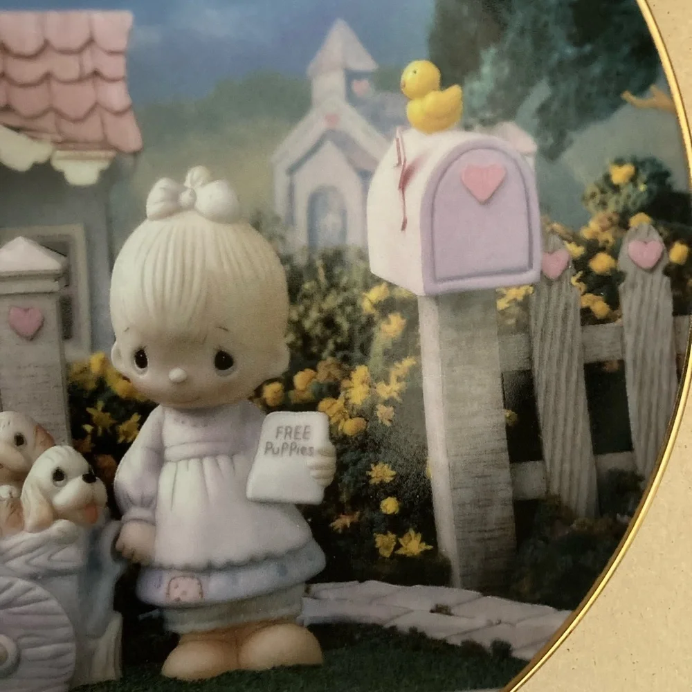 Precious moments display plate - Picture 6 of 11